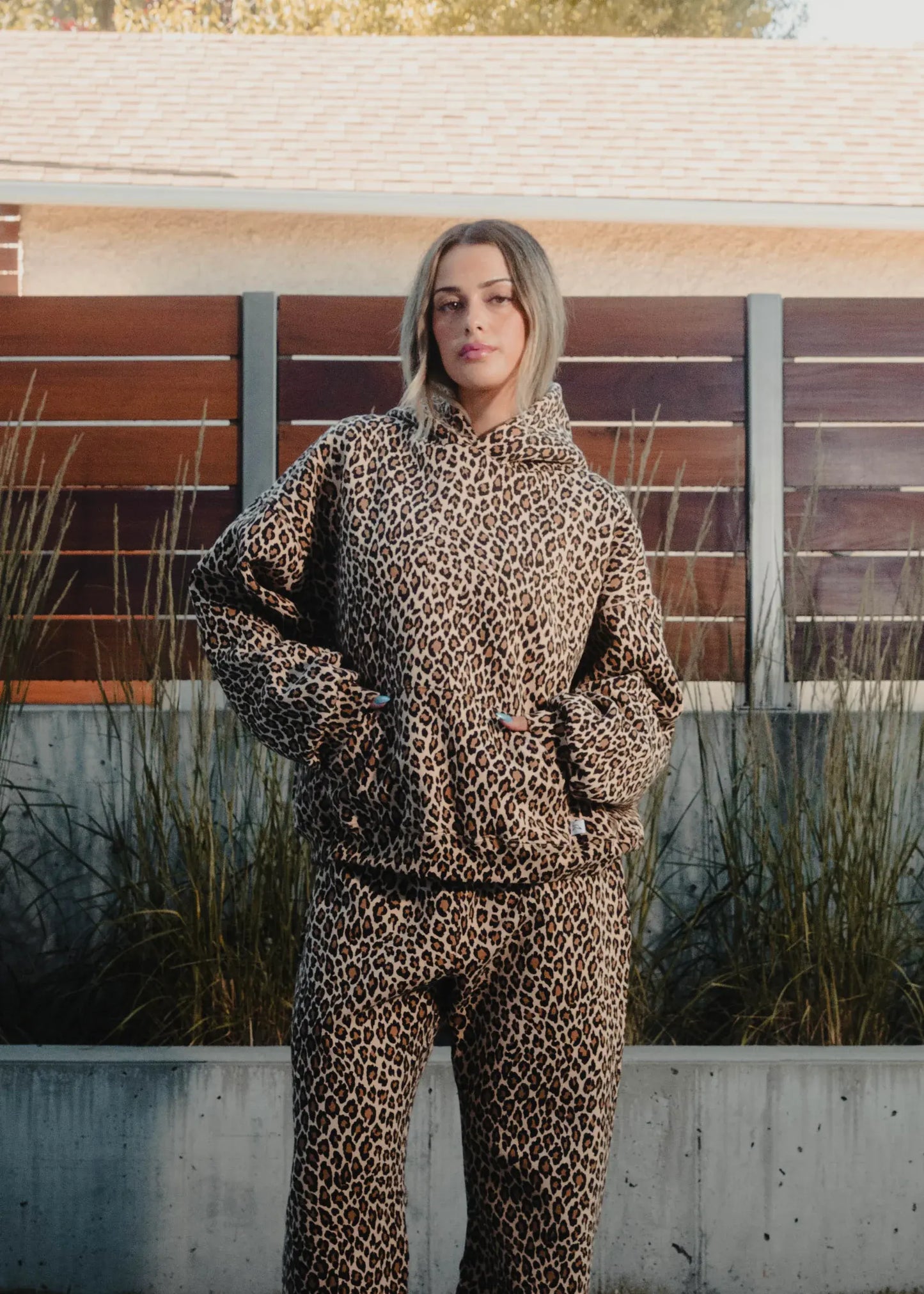 Spicy Leopard Print Hoodie