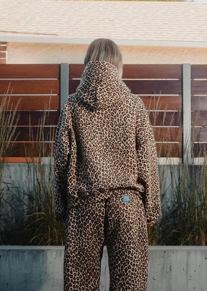 Spicy Leopard Print Hoodie